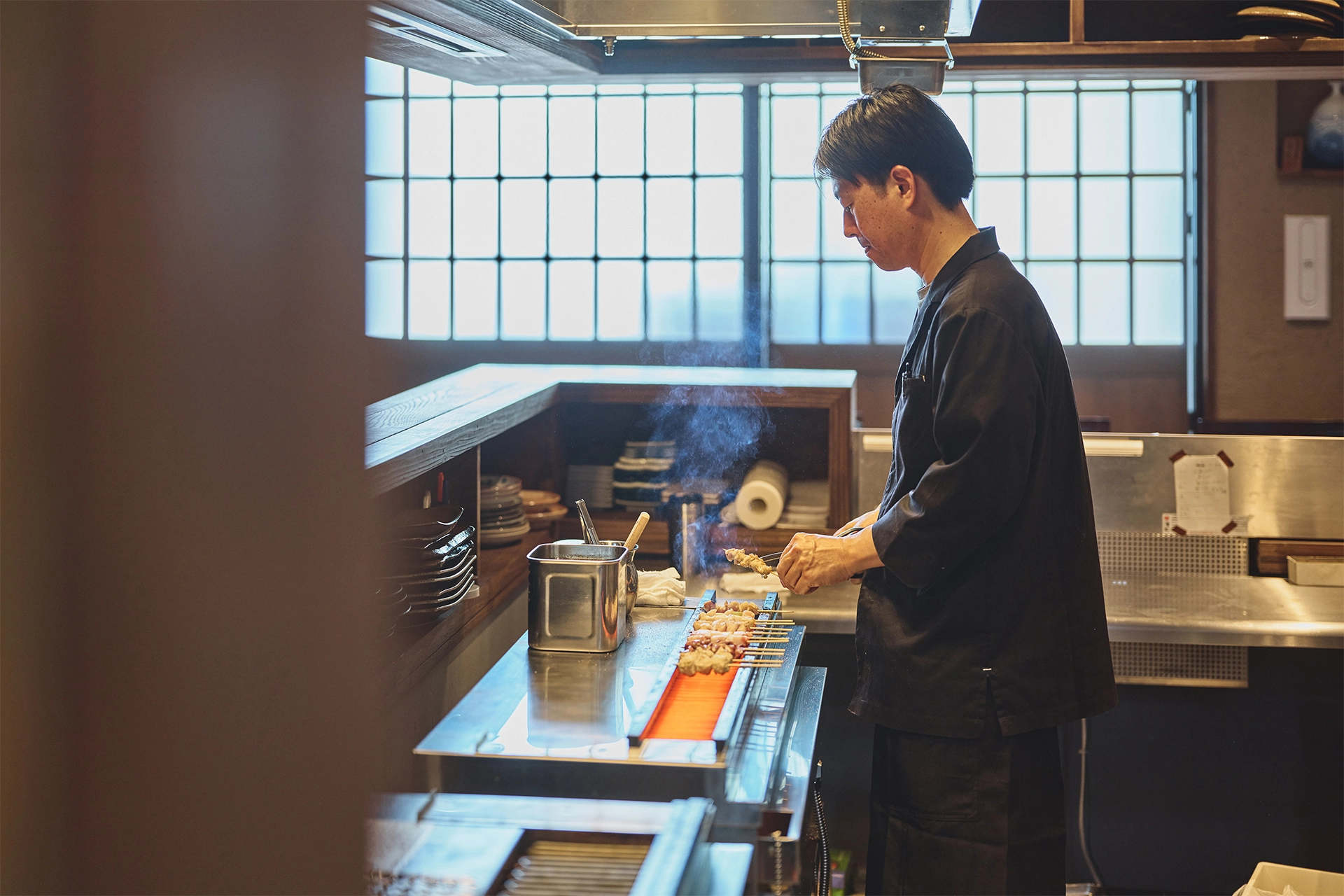 笑顔・店内の様子