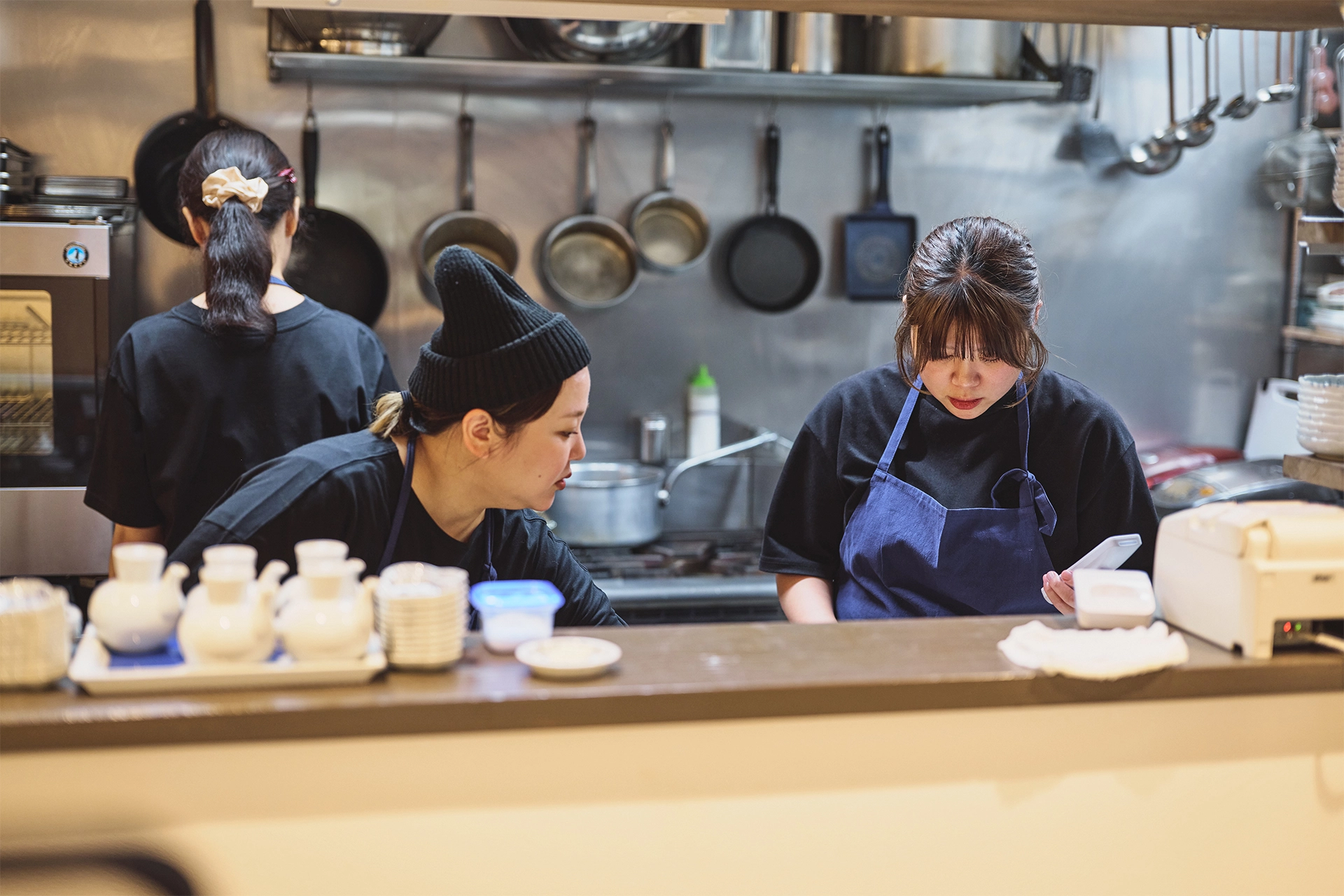 店内・チームの様子
